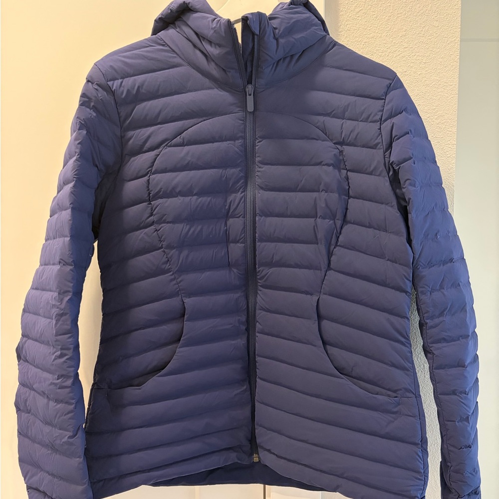 lululemon Pack It Down Sea Blue Puffer Jacket